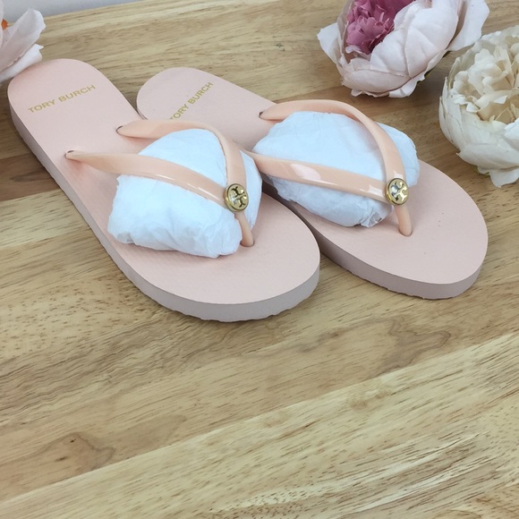 Tory Burch Pink Flip Flop Sandals 5M - Picture 8 of 8